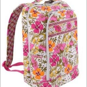 Vera Bradley Laptop Backpack in Tea Garden